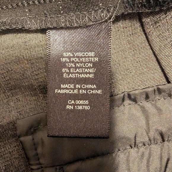 RW&CO Black & White Pinstripe Ankle Pants - Picture 5 of 5